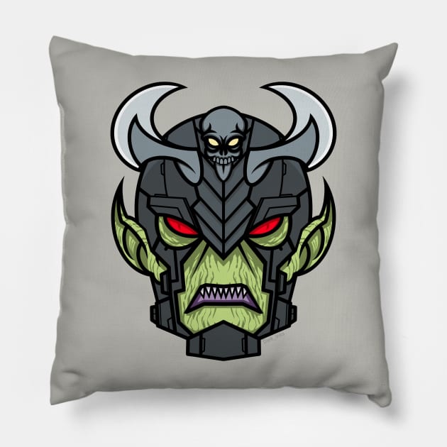 Knightmare Pillow by Dark_Inks