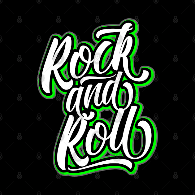 Rock and Roll by Merilinwitch