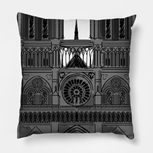 Notre Dame Paris Pillow