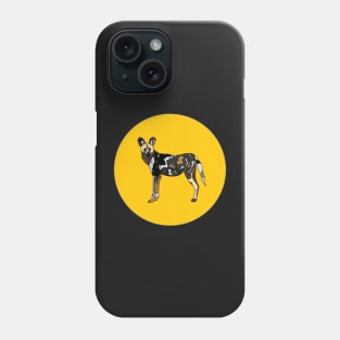 African Wild Dog Phone Case