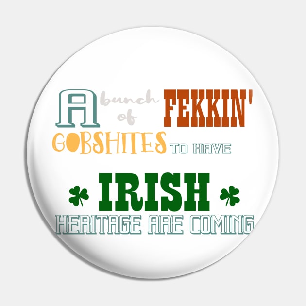 St Patrick's Day Funny Irish Curse Words Insults Slang Humor Pin by TellingTales