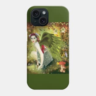 Green Angel Phone Case