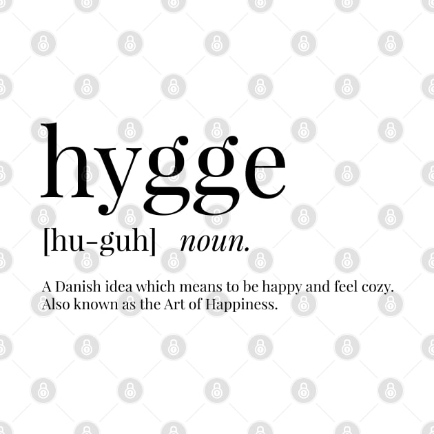 Hygge Definition by definingprints