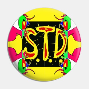 S.T.D. Band Shirt Pin