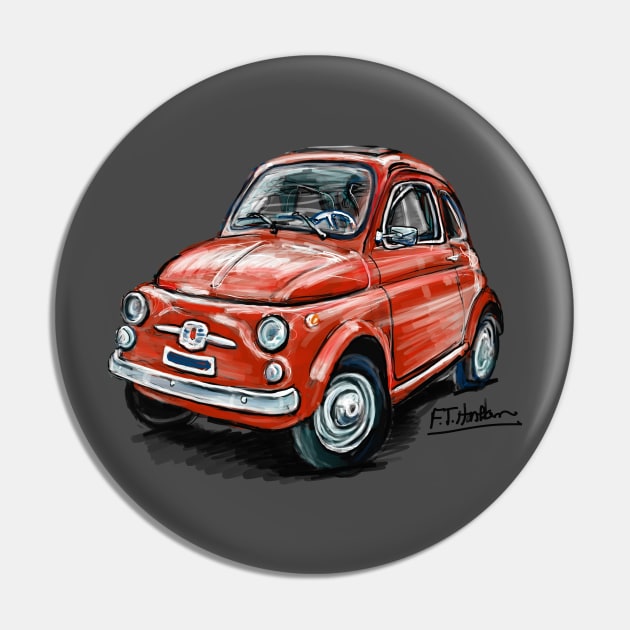 Fiat 500 Pin by Francohanekom