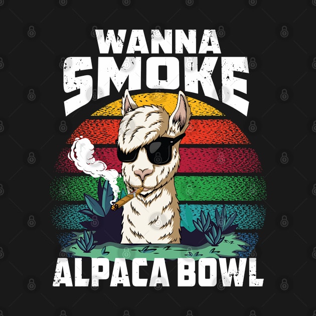 wanna smoke alpaca bowl by Riyadkhandaker