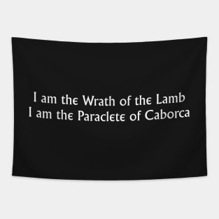 I am the Wrath of the Lamb Tapestry