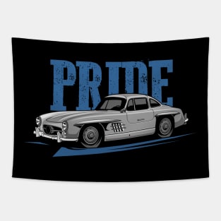 Mercedes Benz Gullwing Tapestry