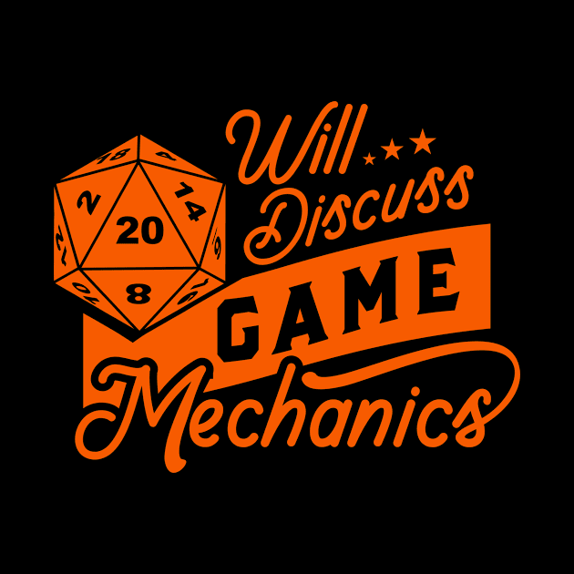 Will Discuss Game Mechanics by rojakdesigns