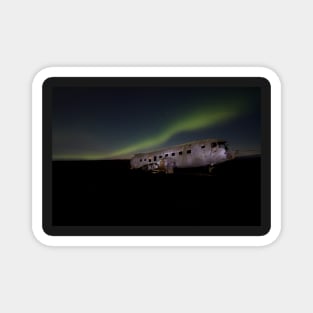 Iceland - DC3 and Aurora Magnet