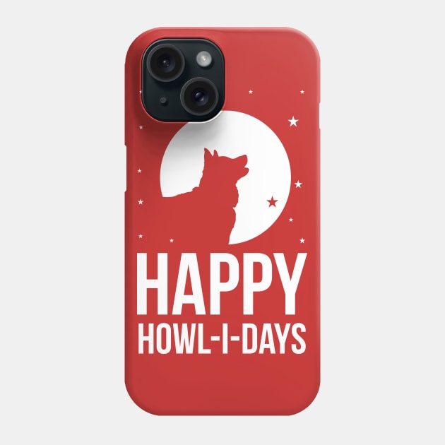 Happy Howl-I-Days (White) Phone Case by nektarinchen