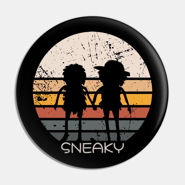 sneaky sasquatch friends distressed vintage sunset Pin by itsMePopoi