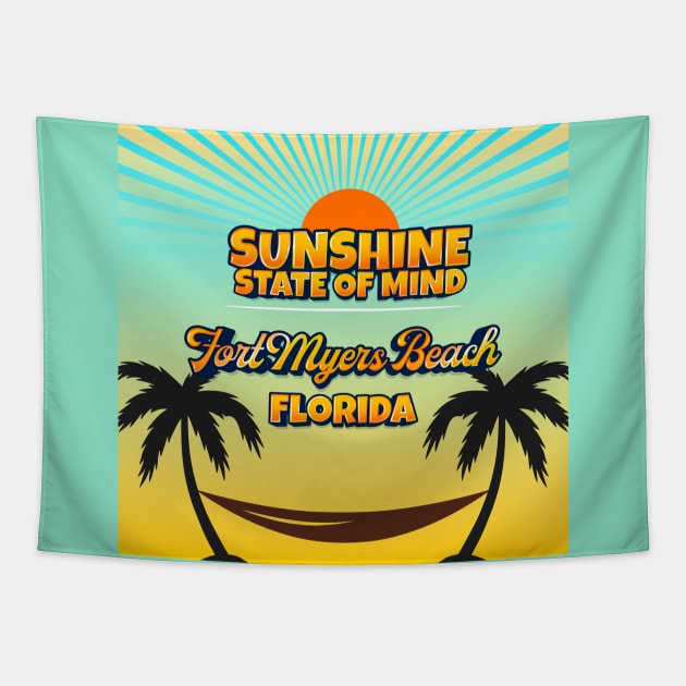 Fort Myers Beach Florida - Sunshine State of Mind Tapestry by Gestalt Imagery