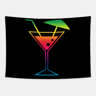 Holiday Cocktail Tapestry