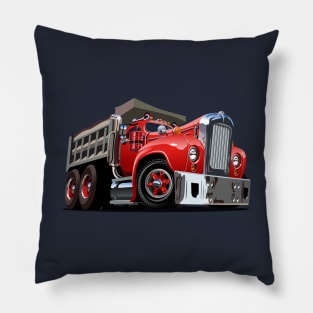 Cartoon truck Pillow