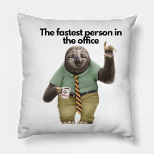 Fastest man Pillow