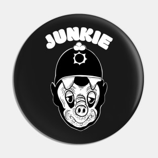 Junkie pig Pin