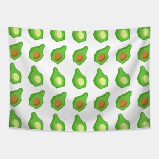 avocado pattern green and brown gift shirts Tapestry