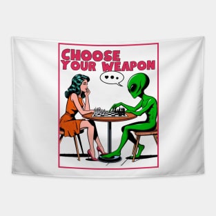 Playing chess with an alien Tapestry