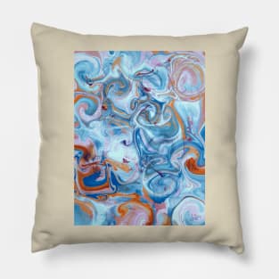 mixed wave Pillow