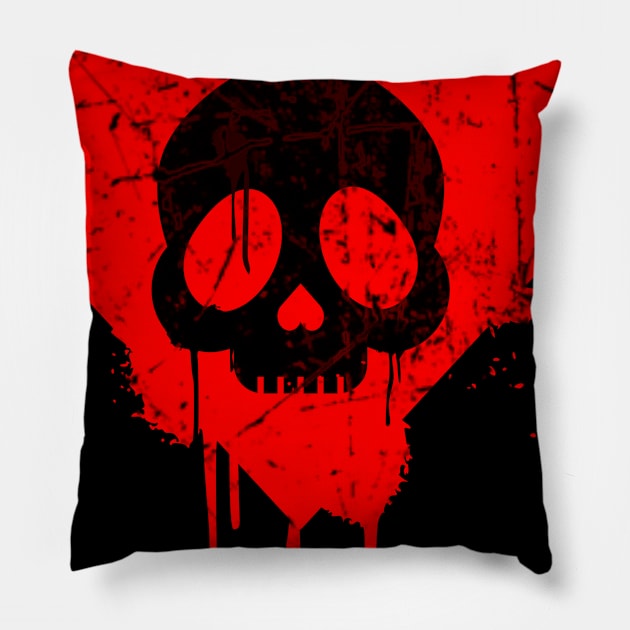 Bleeding Heart Pillow by AlteredMentalStatus