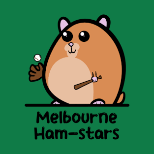 Melbourne Ham-stars - Minorest League Baseball T-Shirt