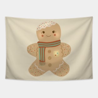 Christmas Gingerbread Cookie Tapestry