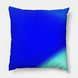 blue yellow abstract texture Pillow