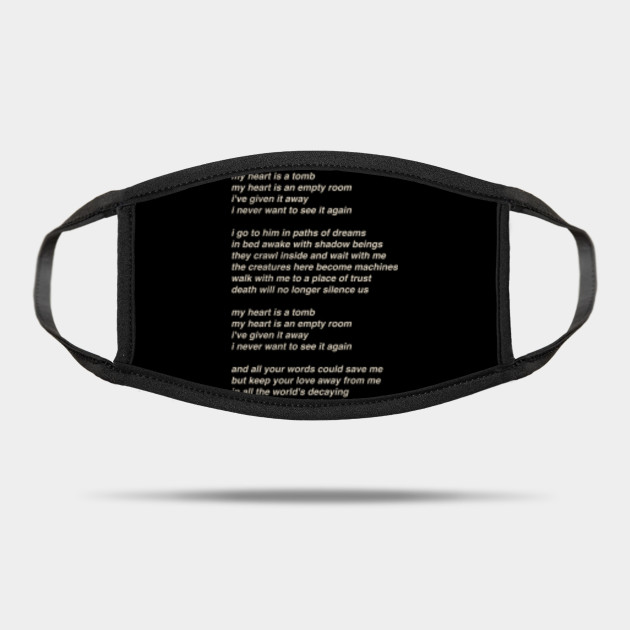 Chelsea Wolfe Iron Moon Lyrics Chelsea Wolfe Mask Teepublic