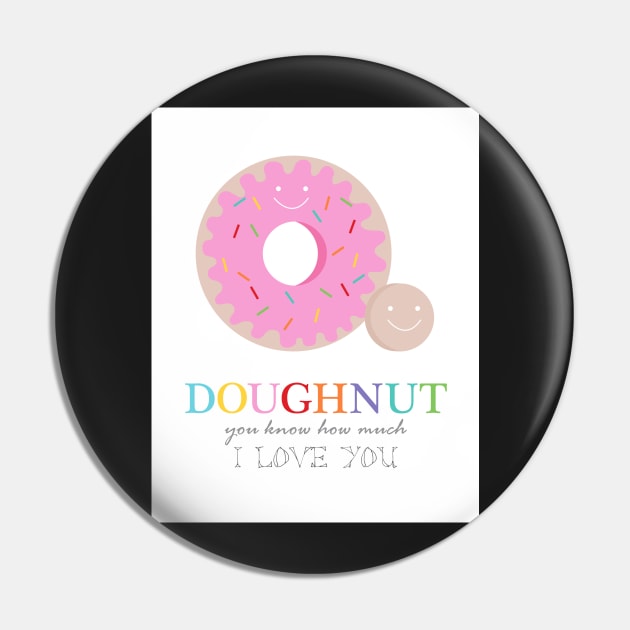 doughnut love Pin by creativemonsoon