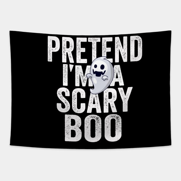 PRETEND I'm a scary Boo Tapestry by CoolFuture