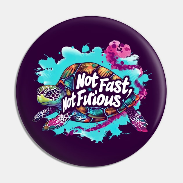 Not fast, Not Furious, turtle, watercolor, gift ideas Pin by Pattyld