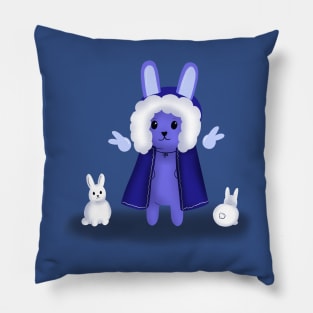 Snow Bunny Pillow