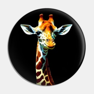 Giraffe Wildlife Pin