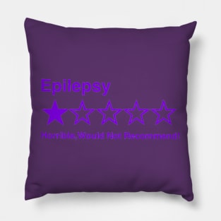 5 Star Review (Epilepsy) Pillow