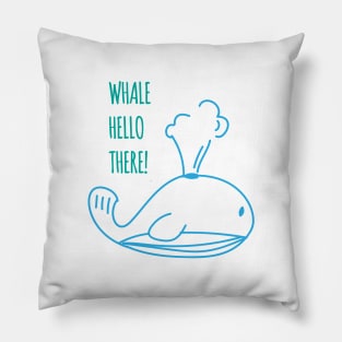 CUTE WHALE Pillow