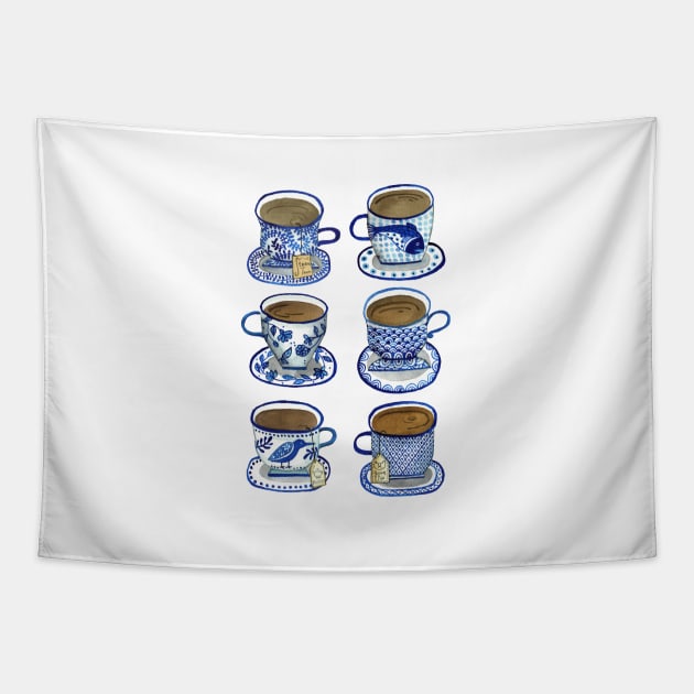 Cup of Tea, Please Tapestry by JCPhillipps