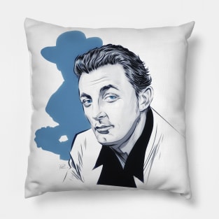 Robert Mitchum - An illustration by Paul Cemmick Pillow