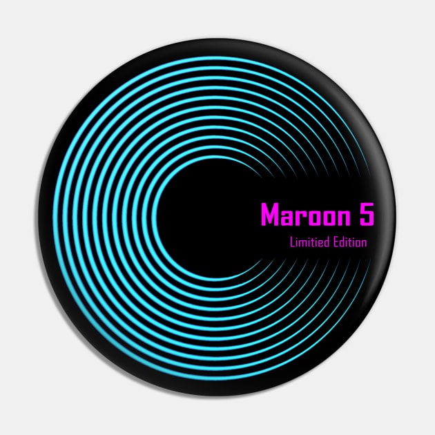 Limitied Edition Maroon 5 Pin by vintageclub88