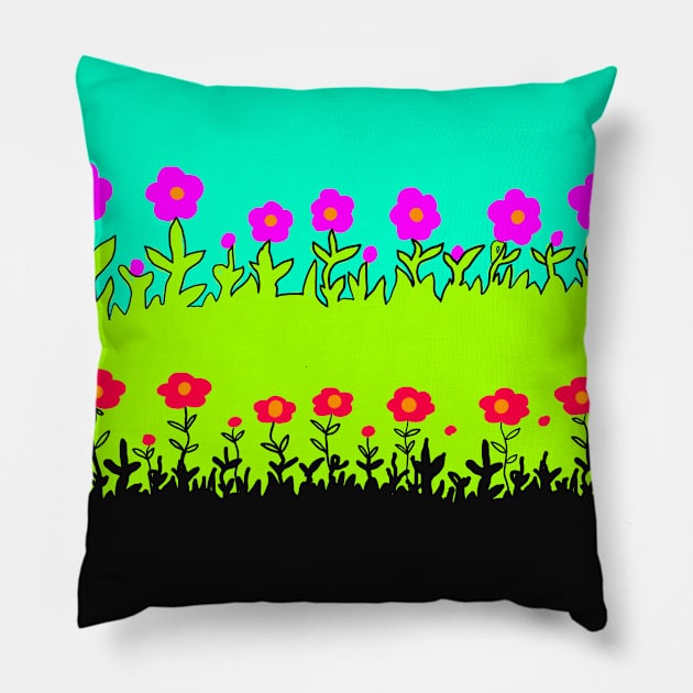 Florists Pillow by ArtKsenia