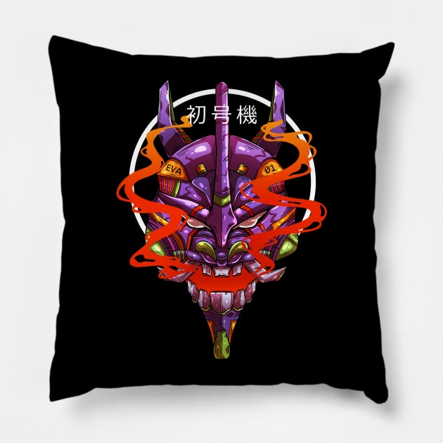 ONI EVA 01 Pillow by Chofy87