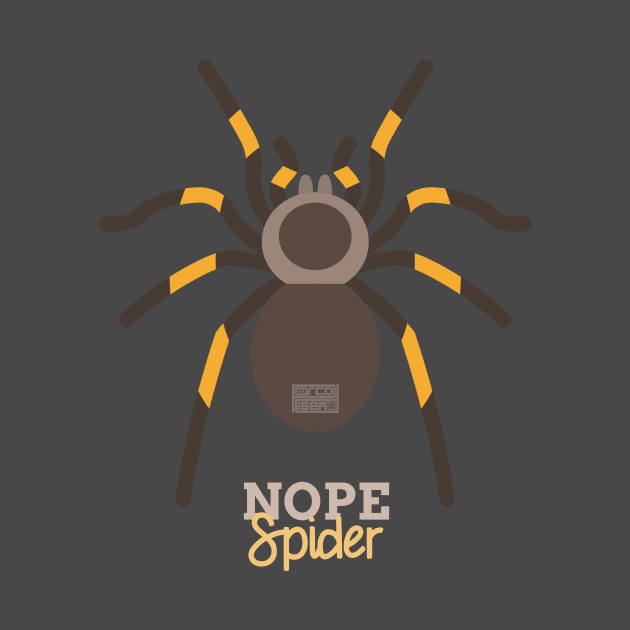 Funny Animal Name Meme Nope SPIDER by porcodiseno