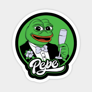 Frog Nation Pepe Crypto Meme Coin Magnet