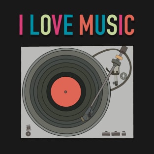 I love music T-Shirt