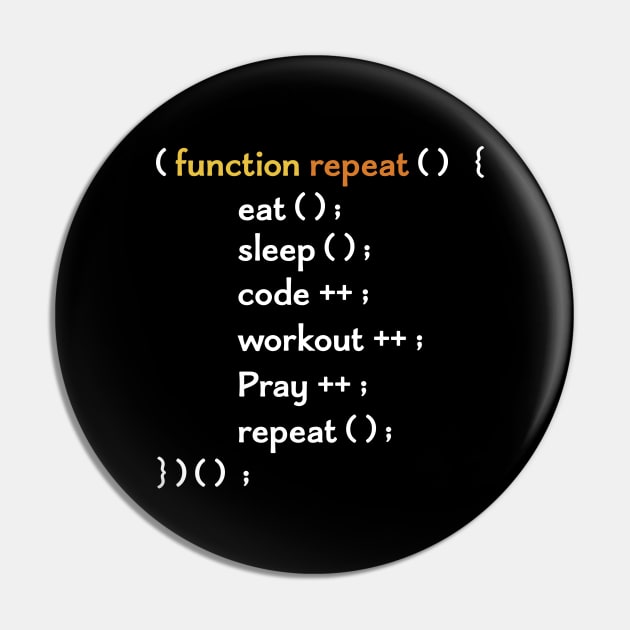 Funny Computer Science coding Eat Sleep Code / funny programming design / coding gift idea / increment and progress coding idea Pin by Anodyle