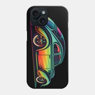 Retro Car Three Phone Case