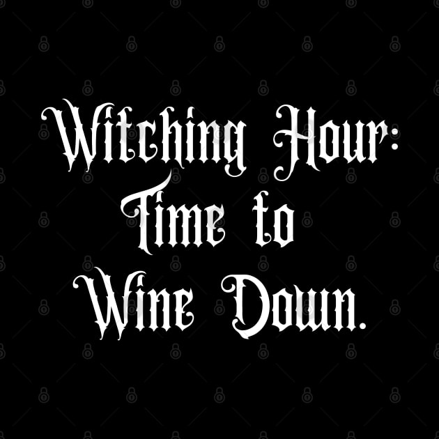 Witching hour: Time to Wine down - Halloween 2023 by Barts Arts