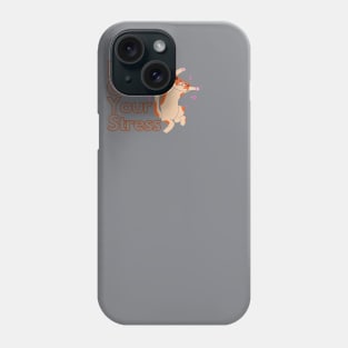 Cute Cat Dancing out his/ her stress Phone Case