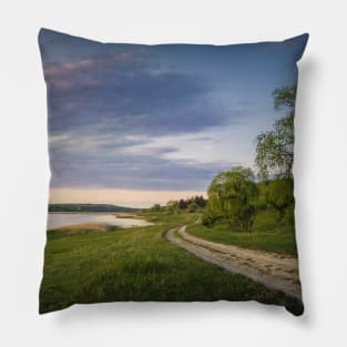 the road to peace Pillow