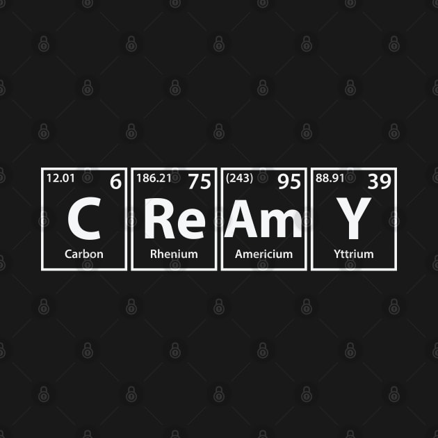 Creamy (C-Re-Am-Y) Periodic Elements Spelling by cerebrands